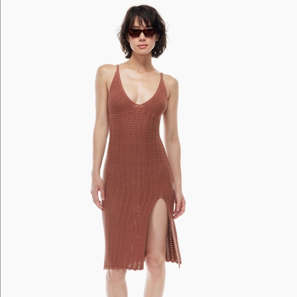 Crotchet midi slip dress - Picture 1 of 10